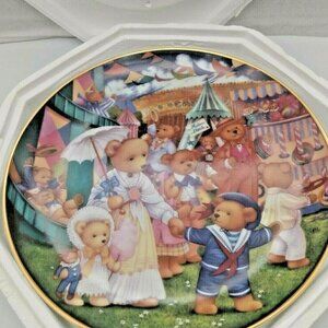 Collector's Plate - TEDDY BEAR FAIR by CAROL LAWSON - Franklin Mint
